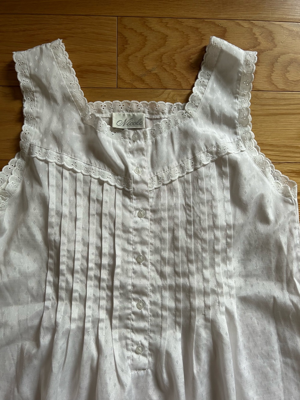 Nicole Pintuck Nightgown
